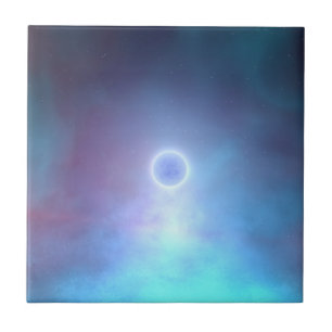 Le design magique des galaxies carreau de céramiqu
