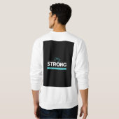 Le design Sweatshirt motivationnel (Dos entier)