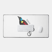 Le dessin animé oiseau de paradis de Wilson (Clavier et souris)