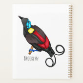 Le dessin animé oiseau de paradis de Wilson (Dos)
