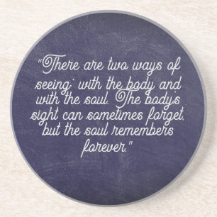 Le Dessous de verre de citation du comte de Monte 