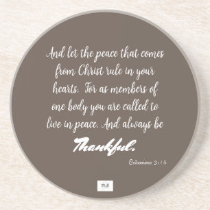 Le Dessous de verre de grès