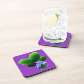 Le Dessous de verre de liège de Pansy Vert (Côté Droit)