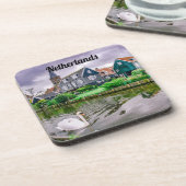 Le Dessous de verre de Marken du village néerlanda (Côté gauche)