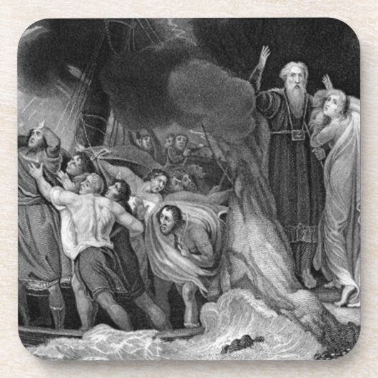 Le Dessous de verre du liège tempest (Devant)