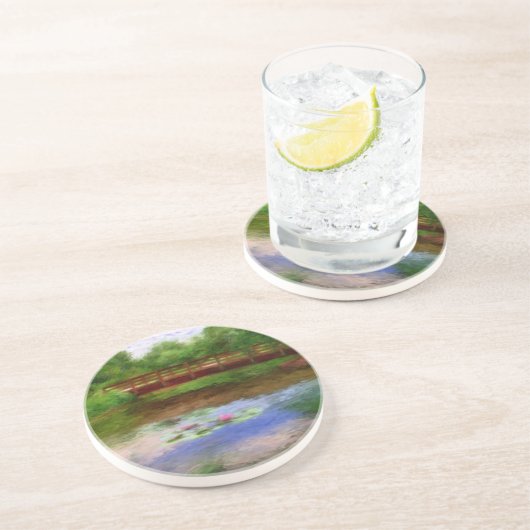 Le Dessous de verre du Pont de Monet (Côté)