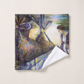 Le destin agité de la vie (Gant de toilette)