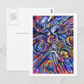 Le destin de votre destin— Carte postale art numér (Devant / Derrière)