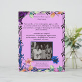 Le dévouement de mon fils pour le papier personnal (Debout devant)