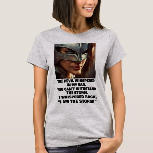 LE DIABLE BLANC DANS MON OREILLE - T-SHIRTS (Devant)