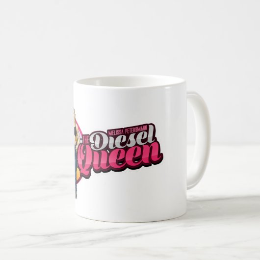 Le Diesel Queen Construction 11oz Mug (Devant droit)