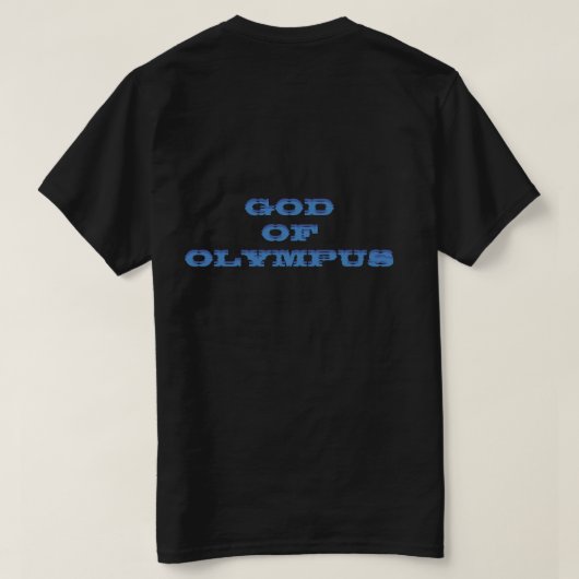 Le Dieu d'Olympe Poséidon T-Shirt (Design dos)
