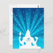 Le Dieu indien Shiva - Carte postale (Devant / Derrière)