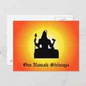 Le Dieu indien Shiva - Carte postale (Devant / Derrière)