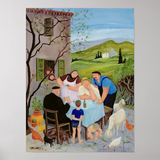 Le Dimanche Poster (Voorkant)