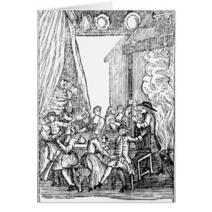 Le dîner de récolte, des ballades de Roxburghe