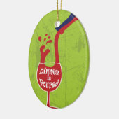 Le dîner est ornement versé (Gauche)