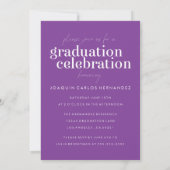 LE DIPLÔME | INVITATION DE DIPLÔME PHOTO (Dos)