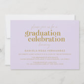 LE DIPLÔME | INVITATION DE DIPLÔME PHOTO (Dos)