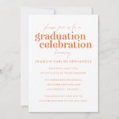 LE DIPLÔME | INVITATION DE DIPLÔME PHOTO (Dos)