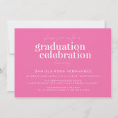 LE DIPLÔME | INVITATION DE DIPLÔME PHOTO (Dos)