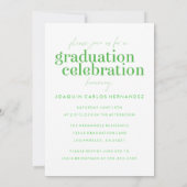 LE DIPLÔME | INVITATION DE DIPLÔME PHOTO (Dos)