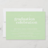 LE DIPLÔME | INVITATION DE DIPLÔME PHOTO (Dos)