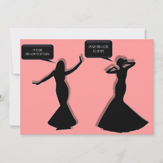 Le Divorce est une dernière partie Invitations per (Devant)