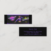 Le DJ professionnel entretient des cartes de (Devant / Derrière)