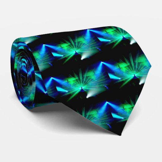 Le DJ sur la cravate carrelée par plate-formes (Roulé)