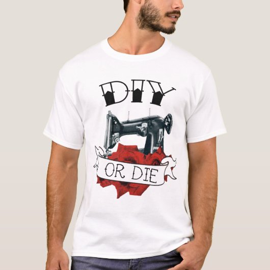 Le do-it-yourself ou meurent T-shirt de tatouage (Devant)