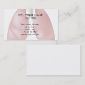 Le docteur carte de visite de poumon (Devant / Derrière)