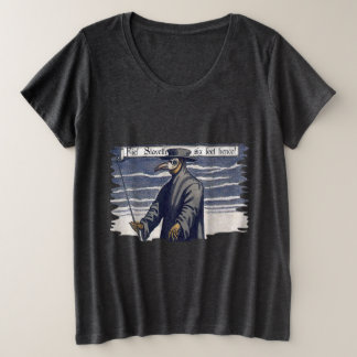 Le docteur de la peste garde le t-shirt Back
