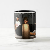 Le Docteur, Le Monstre Et Fritz Mug (Centre)