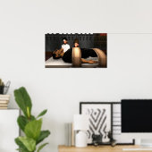 Le Docteur, Le Monstre Et Fritz - Petite Poster (Bureau à domicile)