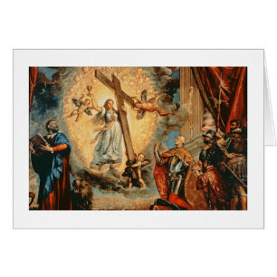 Le doge Grimani se mettant à genoux avant la foi