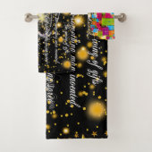 Le don de Dieu de Son Fils Ensemble de serviettes (En situation)