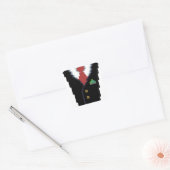 Le donateur d'entreprise | Sticker Pixel Art Suit (Enveloppe)