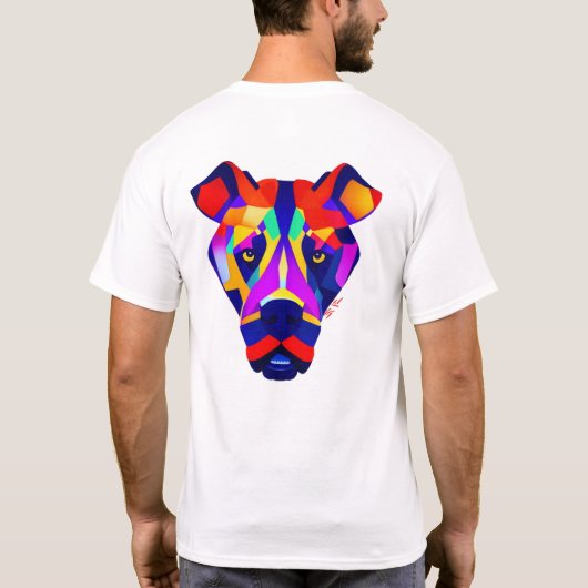 le dos du T-shirt blanc d'Alexander's Dog (Dos)