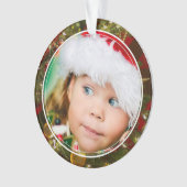 Le double a dégrossi ornement de Noël d'image et (devant)