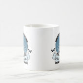 Le double bleu de tasse de version de PAGE a (Centre)