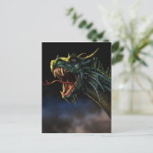 Le dragon du Loch Ness - Briefkaart (Staand voorkant)