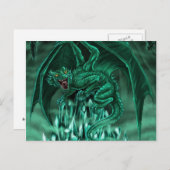 Le dragon mena � ant - briefkaart (Voorkant / Achterkant)