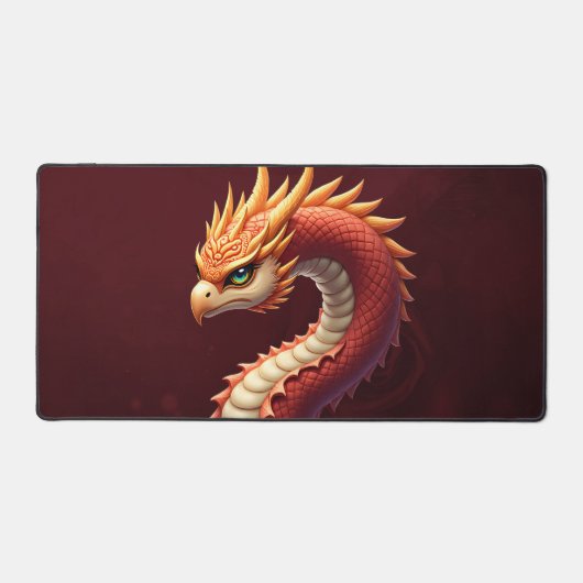 Le dragon serpent doré. (Recto)