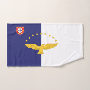 Le Drapeau à la main des Açores