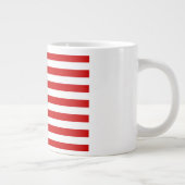 Le drapeau américain Jumbo Mug cn (Droite)