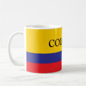 Le drapeau de la Colombie cadeau de tasse à café (Gauche)