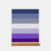 Le drapeau de la fierté lesbienne boucher de Slipp (Recto)