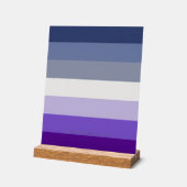 Le drapeau de la fierté lesbienne boucher de Slipp (Angle)