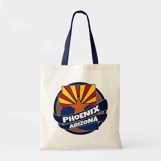 Le drapeau de l'Arizona Phoenix a éclaté sac fourr (Devant)